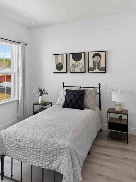 Furnished interior view inside a new home in , Dunnellon (Image 4).