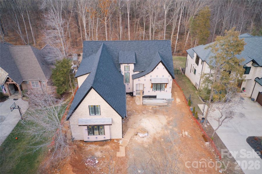 In-progress construction of a new home in , Indian Trail, NC (Image 25).