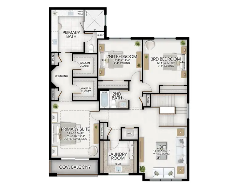 Second Floor Floorplan
