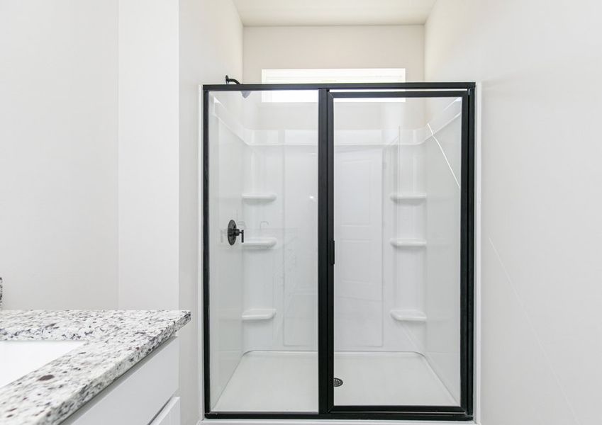 Enjoy the walk-in shower in the master bathroom