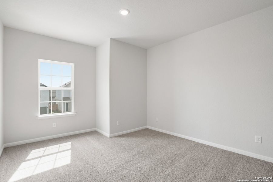 Spacious, unfurnished interior of a new home in Melissa Ranch, San Antonio (Image 13). Spacious, unfurnished interior of a new home in Melissa Ranch, San Antonio (Image 13).