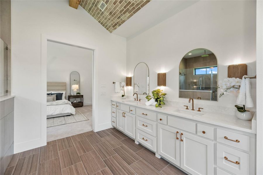 Furnished interior view inside a new home in , Montgomery (Image 18). Furnished interior view inside a new home in , Montgomery (Image 18).