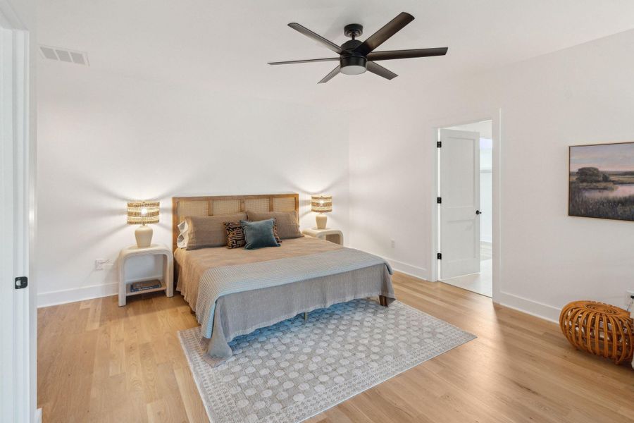 Furnished interior view inside a new home in , Folly Beach (Image 16).