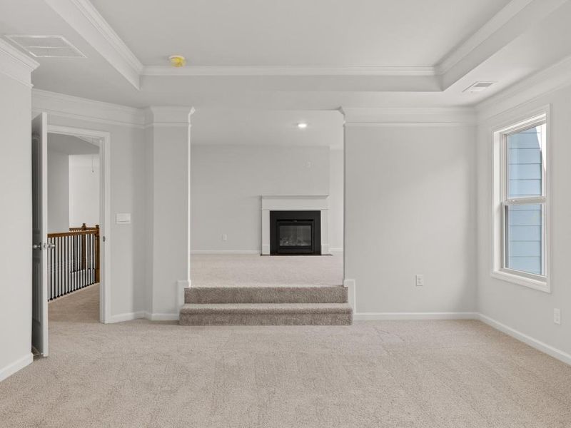 Spacious, unfurnished interior of a new home in Tributary Village, Douglasville (Image 24).