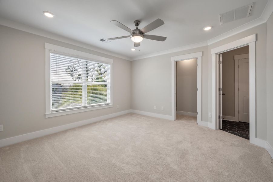 Spacious, unfurnished interior of a new home in The Bluffs at Pinefield Townhomes, Charleston (Image 19).