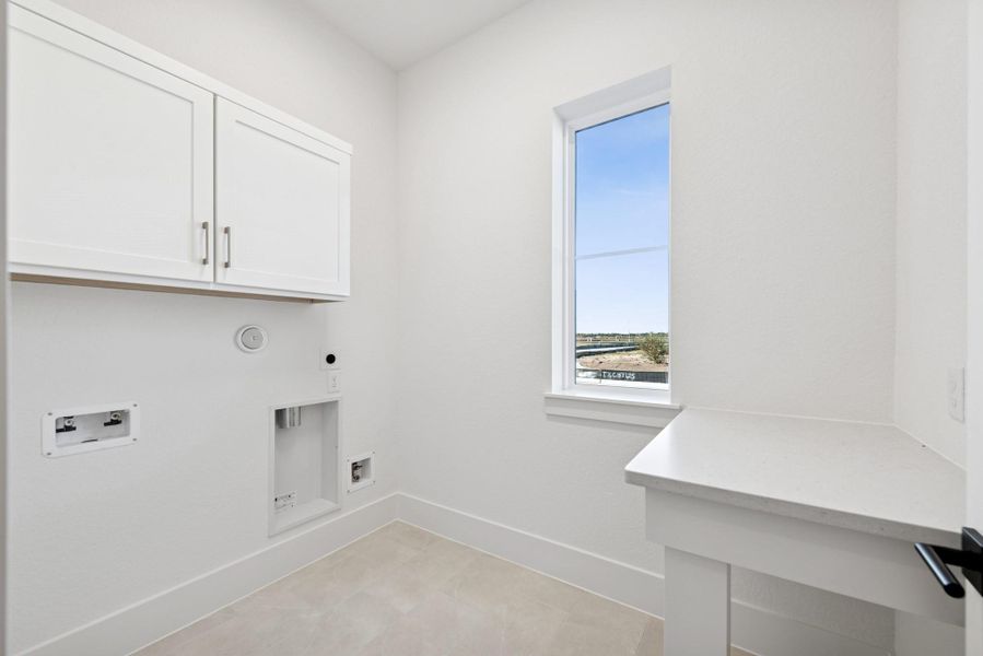 Spacious, unfurnished interior of a new home in Easthaven at Bridgeland Central - Horizon Collection, Cypress (Image 17).