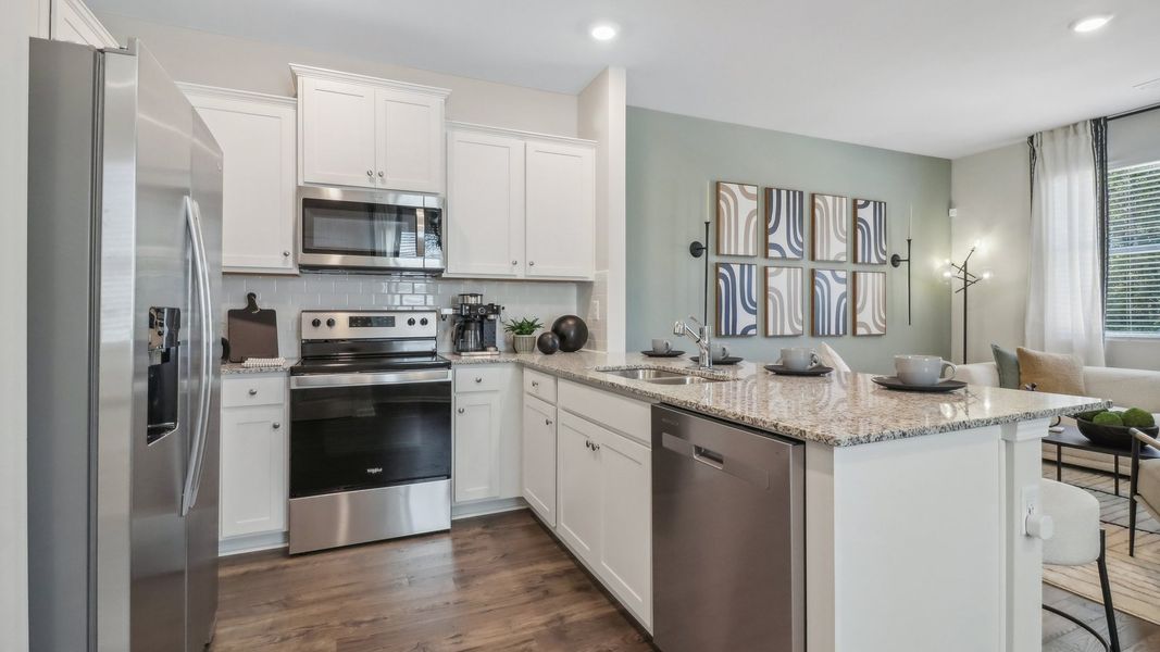 Furnished interior view inside a new home in Wellington Park, Lithonia (Image 3).