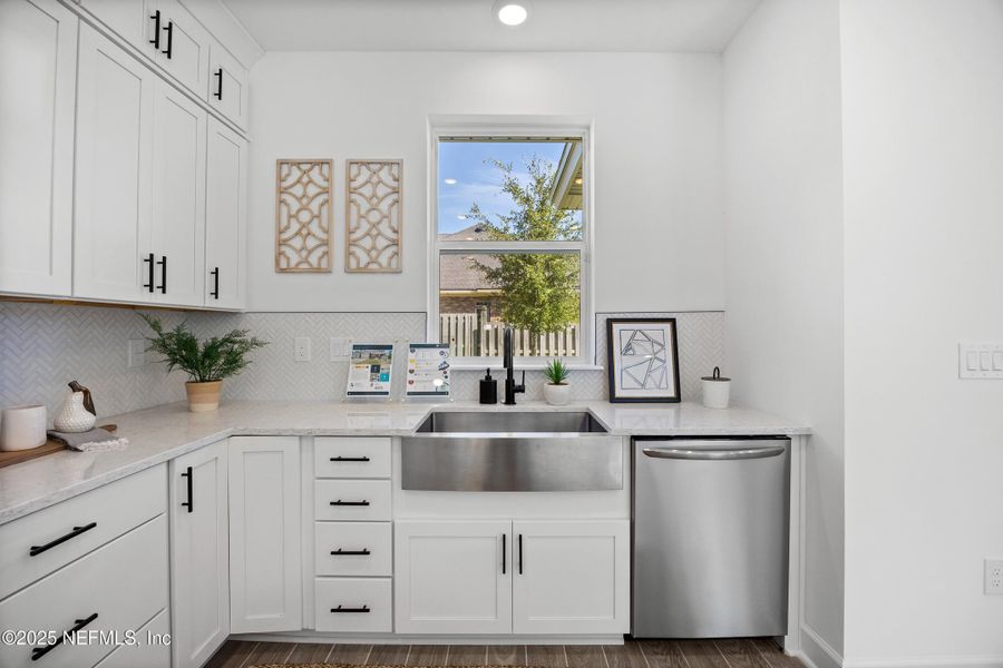 Furnished interior view inside a new home in , Jacksonville (Image 6). Furnished interior view inside a new home in , Jacksonville (Image 6).