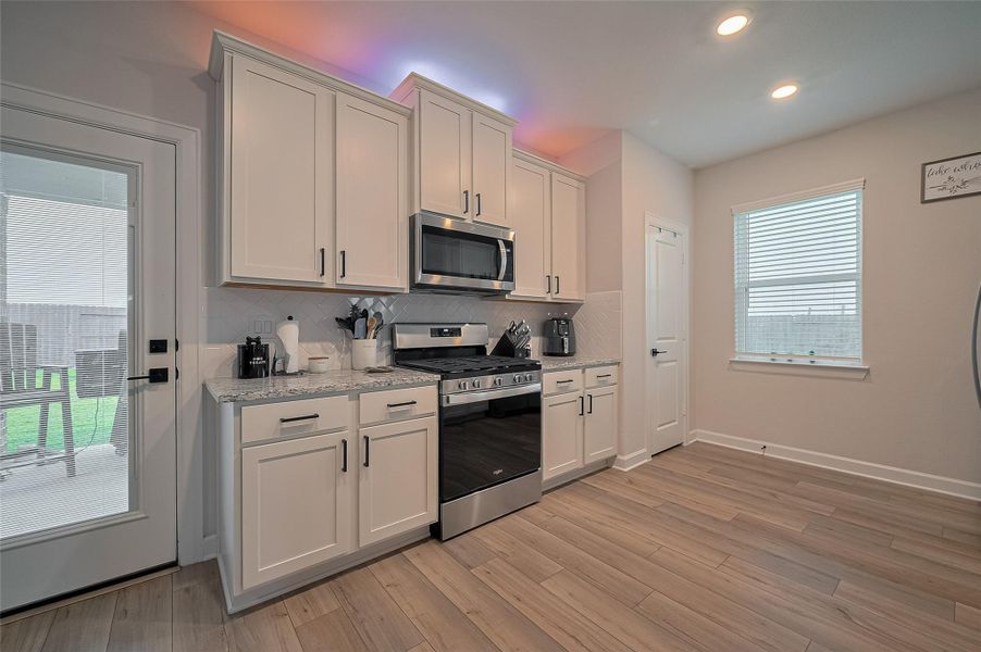 Furnished interior view inside a new home in , Santa Fe (Image 11). Furnished interior view inside a new home in , Santa Fe (Image 11).