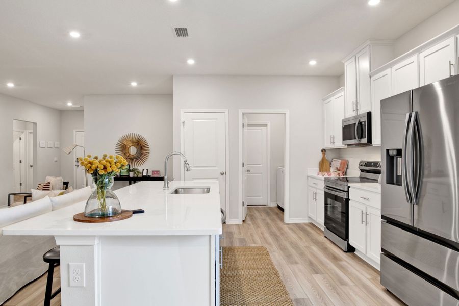Representative furnished interior of a home built from the Ashton by Maronda Homes in Bellview Pointe, Bellview (Image 4). Representative furnished interior of a home built from the Ashton by Maronda Homes in Bellview Pointe, Bellview (Image 4).