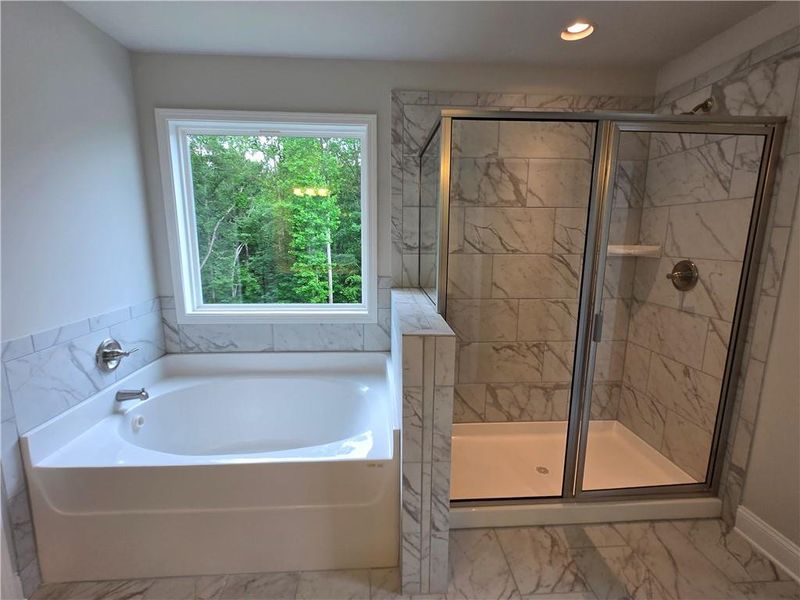 Furnished interior view inside a new home in Enclave at Logan Point, Loganville (Image 12).
