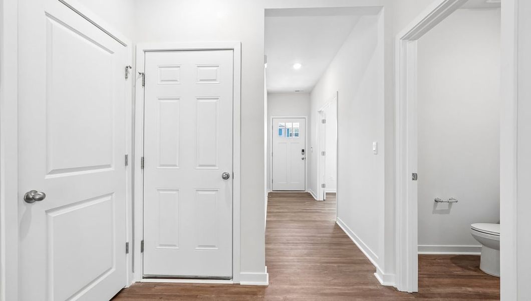 Spacious, unfurnished interior of a new home in The Falls at Newton, Newton (Image 9).