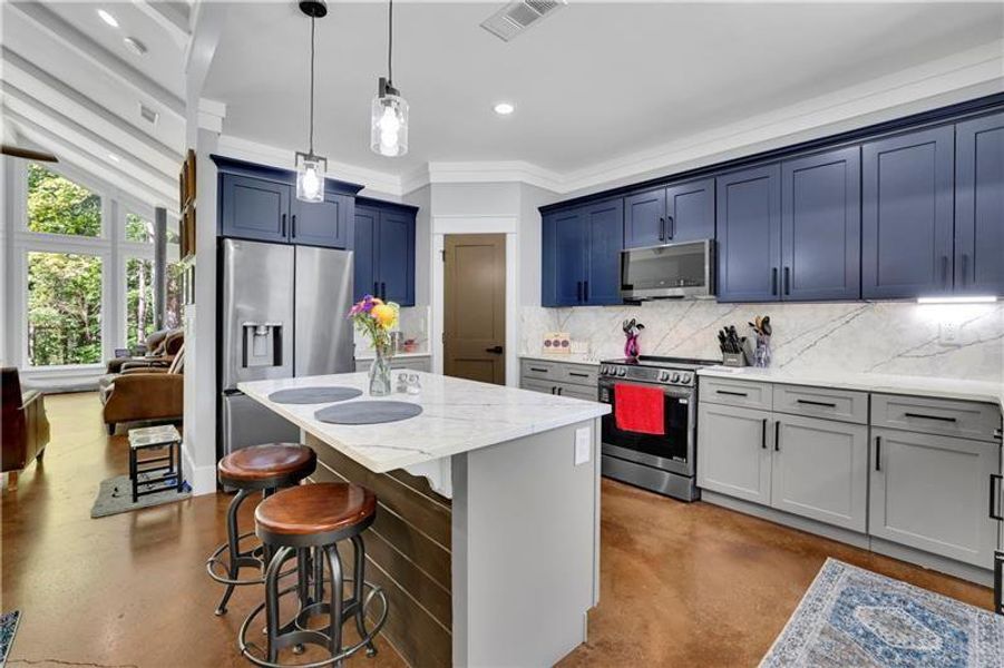 Furnished interior view inside a new home in , Gainesville (Image 24).