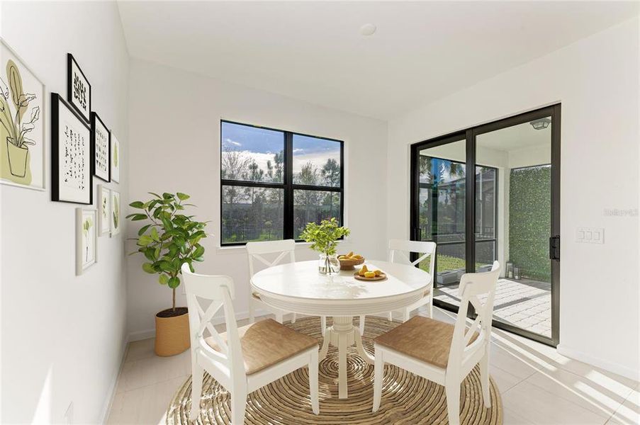 Furnished interior view inside a new home in , Bradenton (Image 7). Furnished interior view inside a new home in , Bradenton (Image 7).
