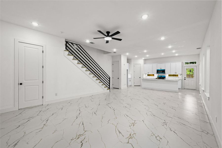 Spacious, unfurnished interior of a new home in , Houston (Image 19). Spacious, unfurnished interior of a new home in , Houston (Image 19).