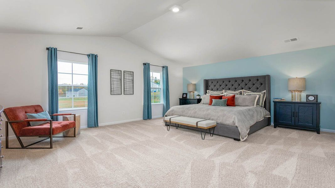 Furnished interior view inside a new home in Havencrest, Greensboro (Image 30).
