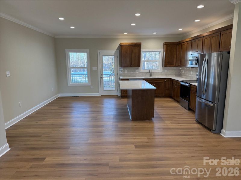 Furnished interior view inside a new home in , Statesville (Image 5).