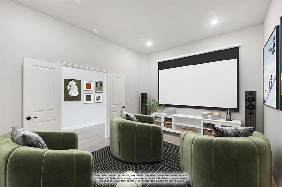 Furnished interior view inside a new home in Arcadia Trails, Balch Springs (Image 19).