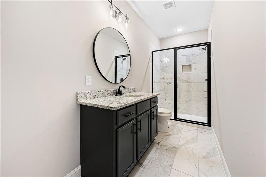 Furnished interior view inside a new home in , Jefferson (Image 9).