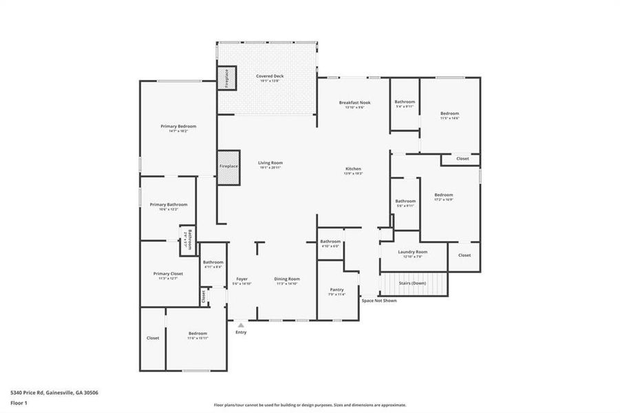 2D floor plan layout of this home in , Gainesville, GA (Image 5). 2D floor plan layout of this home in , Gainesville, GA (Image 5).
