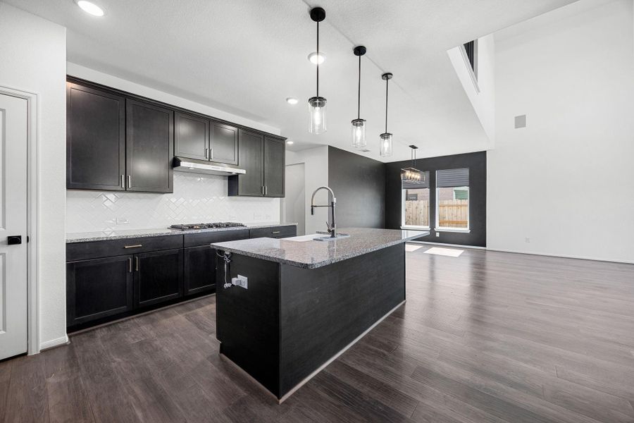 Furnished interior view inside a new home in , Cypress (Image 14).