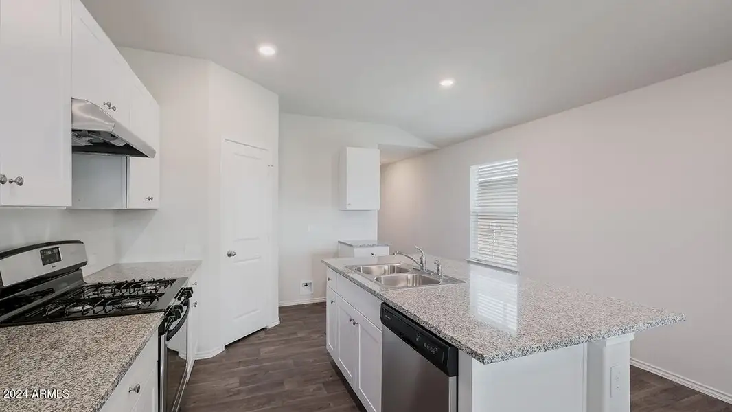 Amber kitchen and corner pantry Amber kitchen and corner pantry