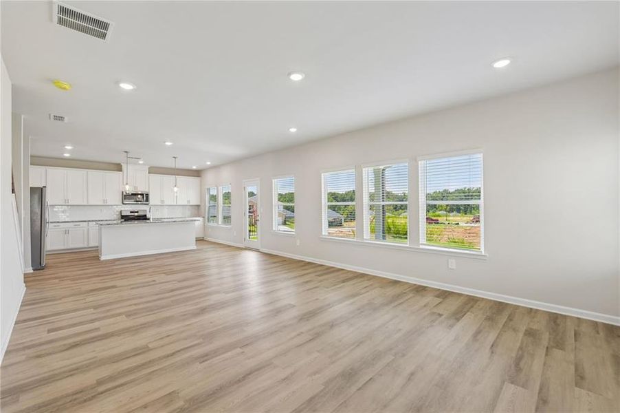 Spacious, unfurnished interior of a new home in Preserve at Mountain Creek, Pendergrass (Image 17).