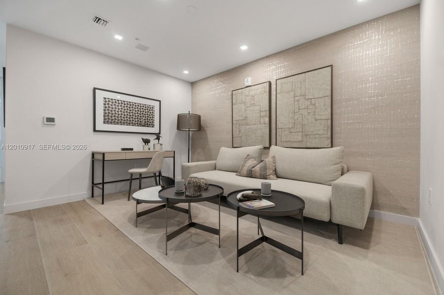 Furnished interior view inside a new home in Casamar, Pompano Beach (Image 52).