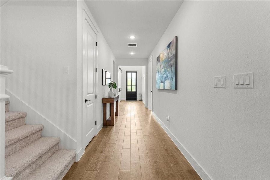 Spacious, unfurnished interior of a new home in Westland Ranch - 70' Homesites, League City (Image 21).