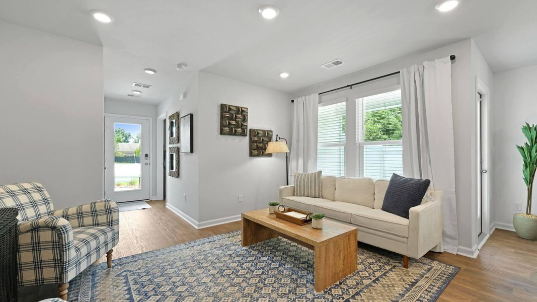 Furnished interior view inside a new home in The Timbers, Harleyville (Image 18).