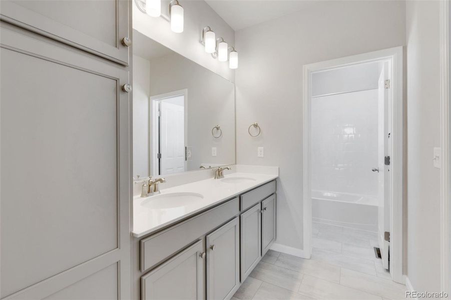 Furnished interior view inside a new home in Cherry Meadows, Brighton (Image 10).