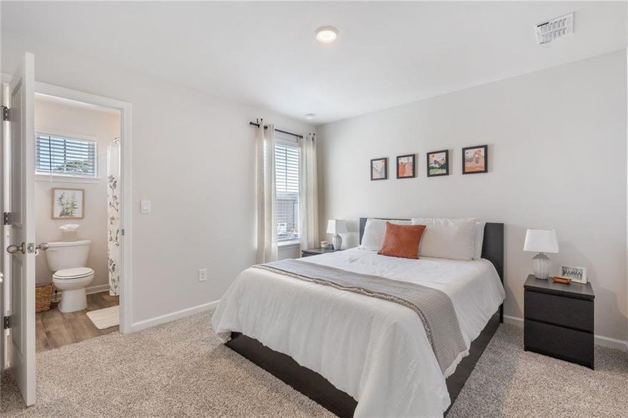 Furnished interior view inside a new home in Willowcrest Townhomes, Mableton (Image 6).
