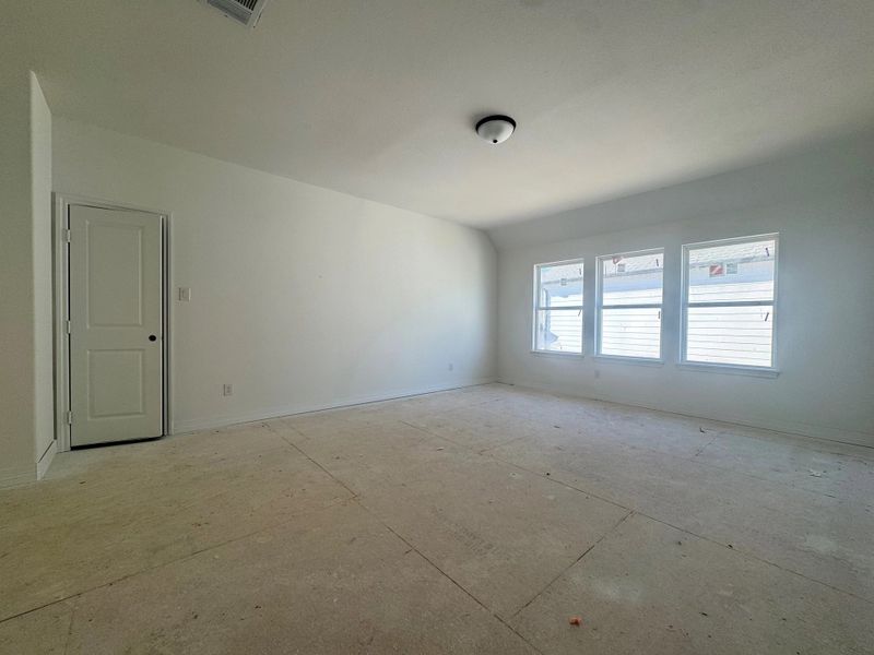 Construction Progress - upstairs loft