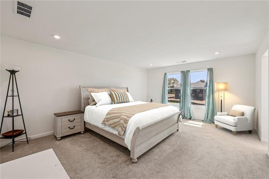 Furnished interior view inside a new home in , Euharlee (Image 13).