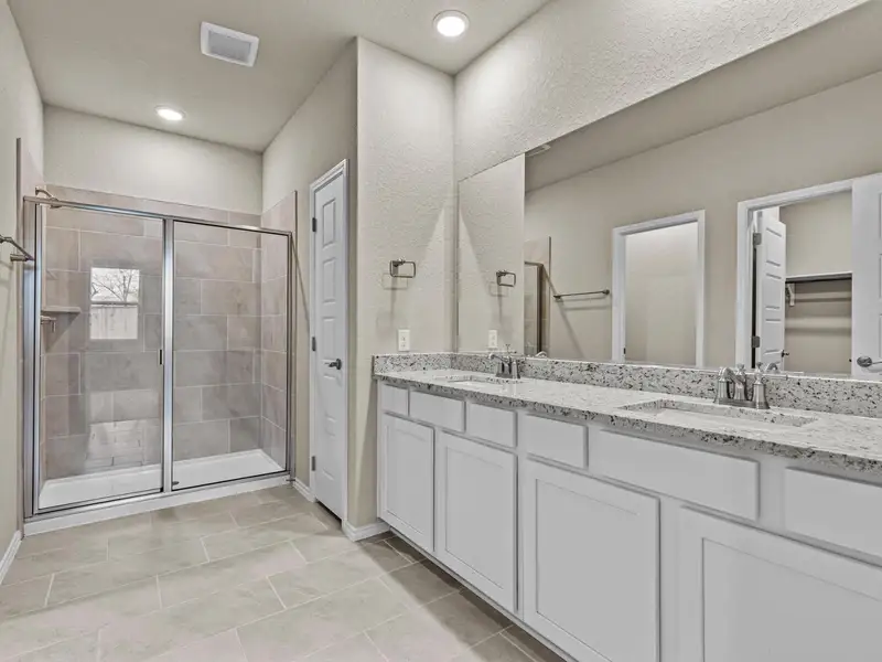 Furnished interior view inside a new home in Royal Crest, San Antonio (Image 13).