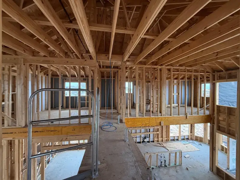 In-progress construction of a new home in Candela, Richmond, TX (Image 6).