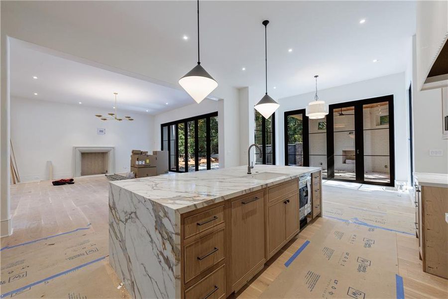 In-progress construction of a new home in , Atlanta, GA (Image 30). In-progress construction of a new home in , Atlanta, GA (Image 30).