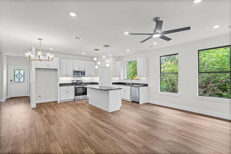 Furnished interior view inside a new home in , Granbury (Image 13).