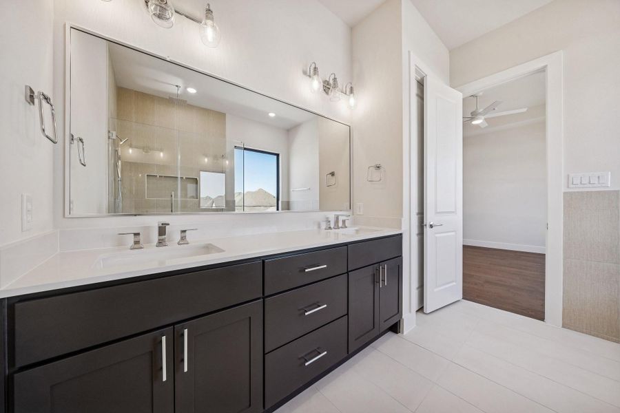 Furnished interior view inside a new home in Spring Valley Creek, Houston (Image 14).
