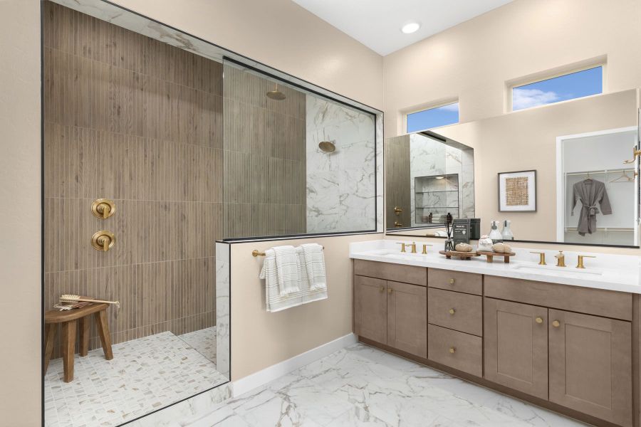 Representative furnished interior of a home built from the Auburn by Mattamy Homes in White Tank Vistas, Waddell (Image 12).