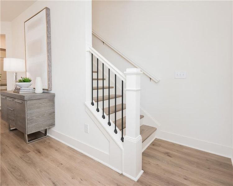 Spacious, unfurnished interior of a new home in Tribute, Hoschton (Image 11). Spacious, unfurnished interior of a new home in Tribute, Hoschton (Image 11).