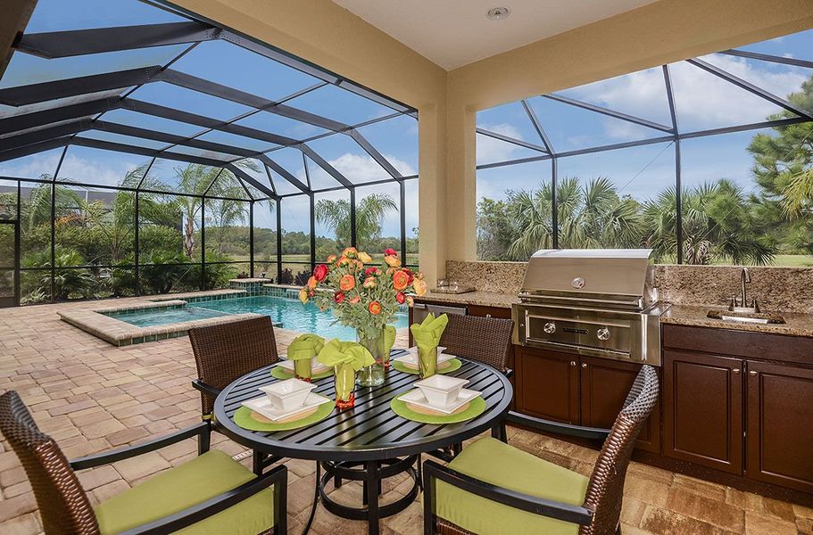 Representative furnished interior of a home built from the Sanibel 2 by Neal Communities in Canoe Creek, Parrish (Image 18). Representative furnished interior of a home built from the Sanibel 2 by Neal Communities in Canoe Creek, Parrish (Image 18).