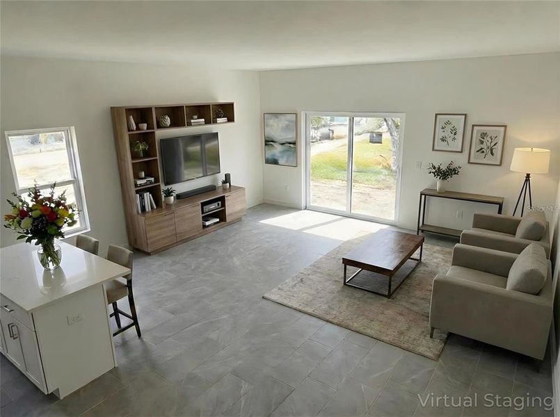 Furnished interior view inside a new home in , Sanford (Image 2). Furnished interior view inside a new home in , Sanford (Image 2).