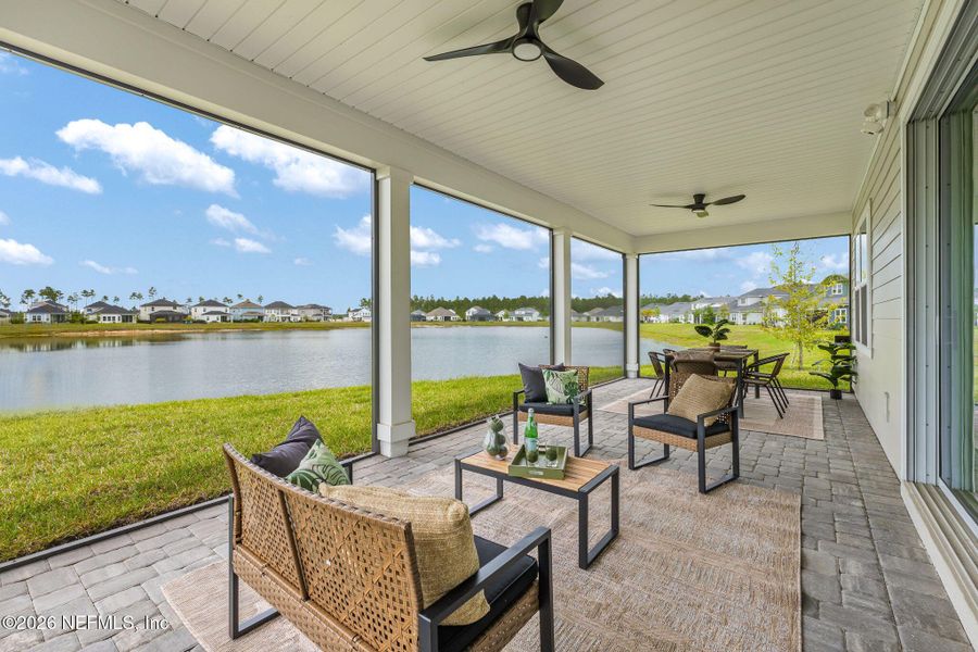 Exterior details and patio area of a home in , St. Augustine (Image 4).