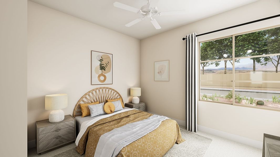 Representative furnished interior of a home built from the Rosemary Plan 40-2 by Tri Pointe Homes in Soleo, San Tan Valley (Image 10).