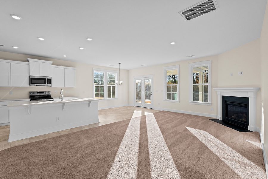 Spacious, unfurnished interior of a new home in Fieldstone, Lexington (Image 28). Spacious, unfurnished interior of a new home in Fieldstone, Lexington (Image 28).