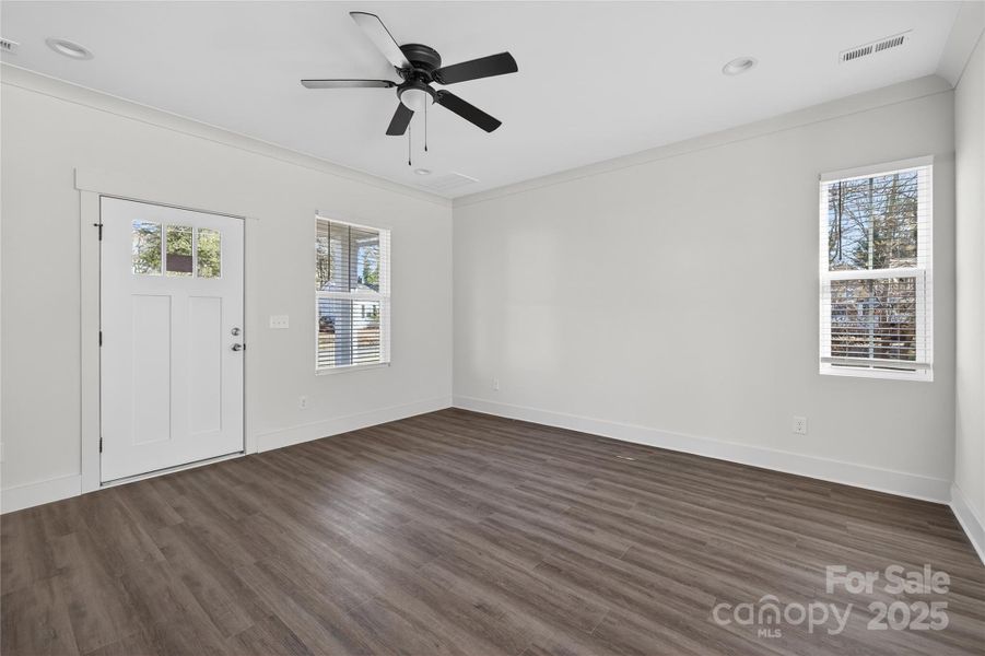 Spacious, unfurnished interior of a new home in , Charlotte (Image 33).