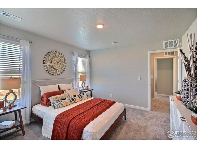 Furnished interior view inside a new home in Liberty Draw, Evans (Image 15).