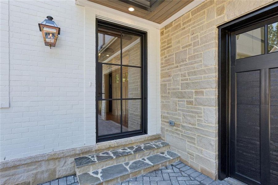 Exterior details and patio area of a home in , Roswell (Image 2). Exterior details and patio area of a home in , Roswell (Image 2).