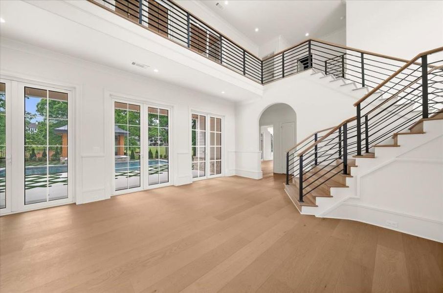 Spacious, unfurnished interior of a new home in , Canton (Image 68).